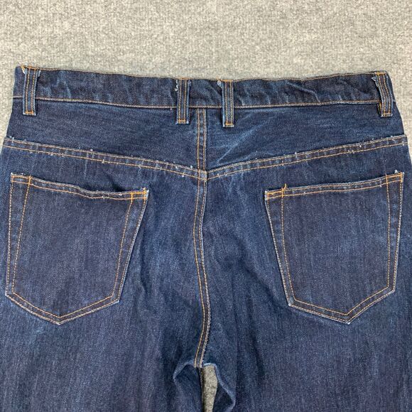 Black Stallion Jeans Mens 32 TruGuard 300 Fire Flame Resistant FR Workwear Denim - Picture 11 of 16